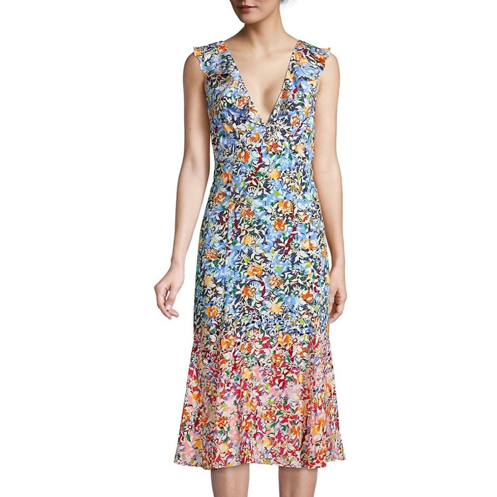 Saloni Holly Midi Dress